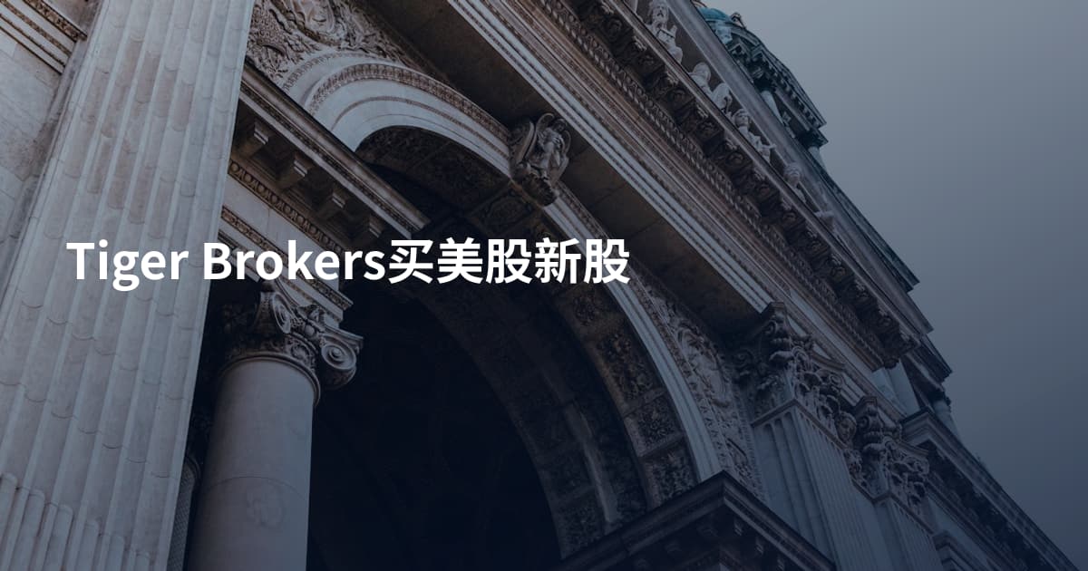 Tiger Brokers买美股新股