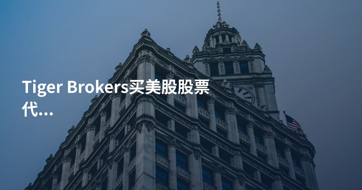 Tiger Brokers买美股股票代码查询