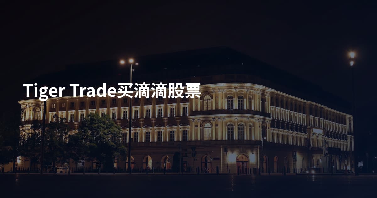 Tiger Trade买滴滴股票