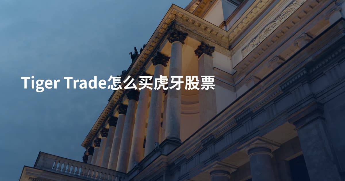 Tiger Trade怎么买虎牙股票