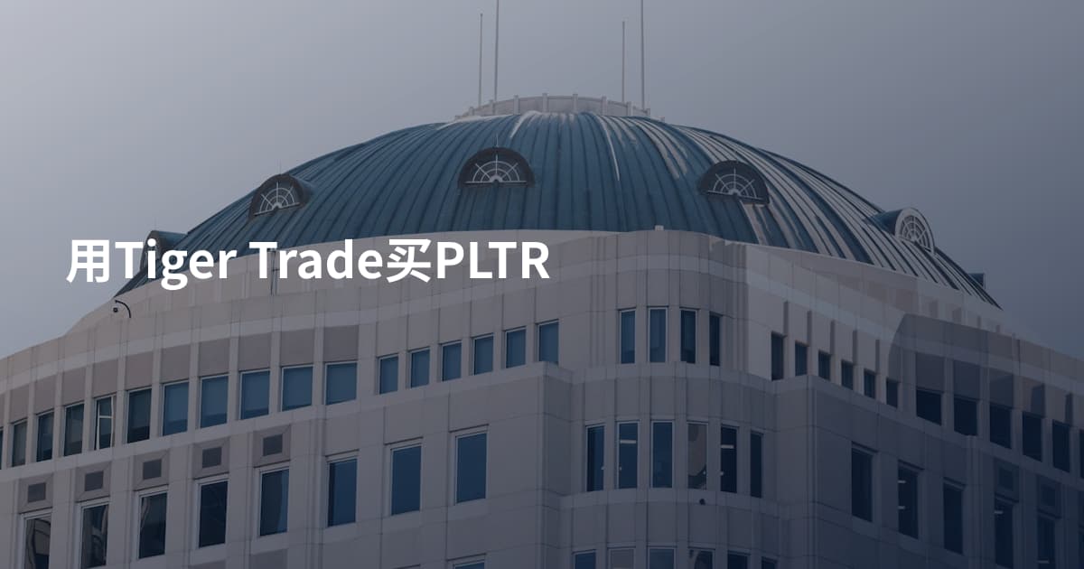 用Tiger Trade买PLTR