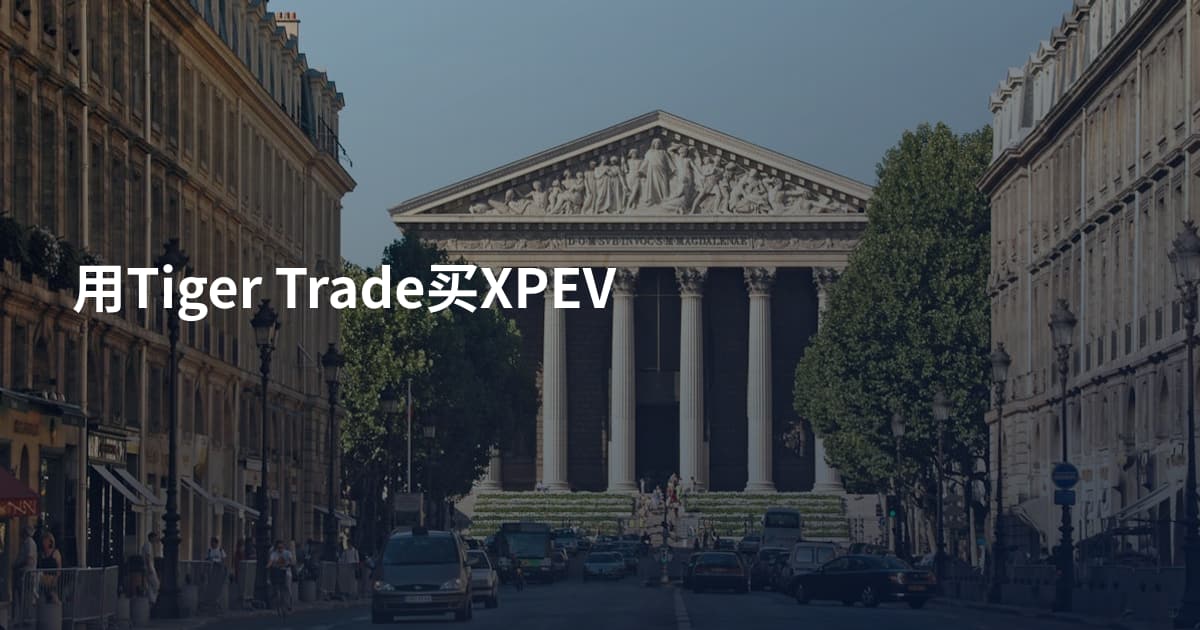 用Tiger Trade买XPEV
