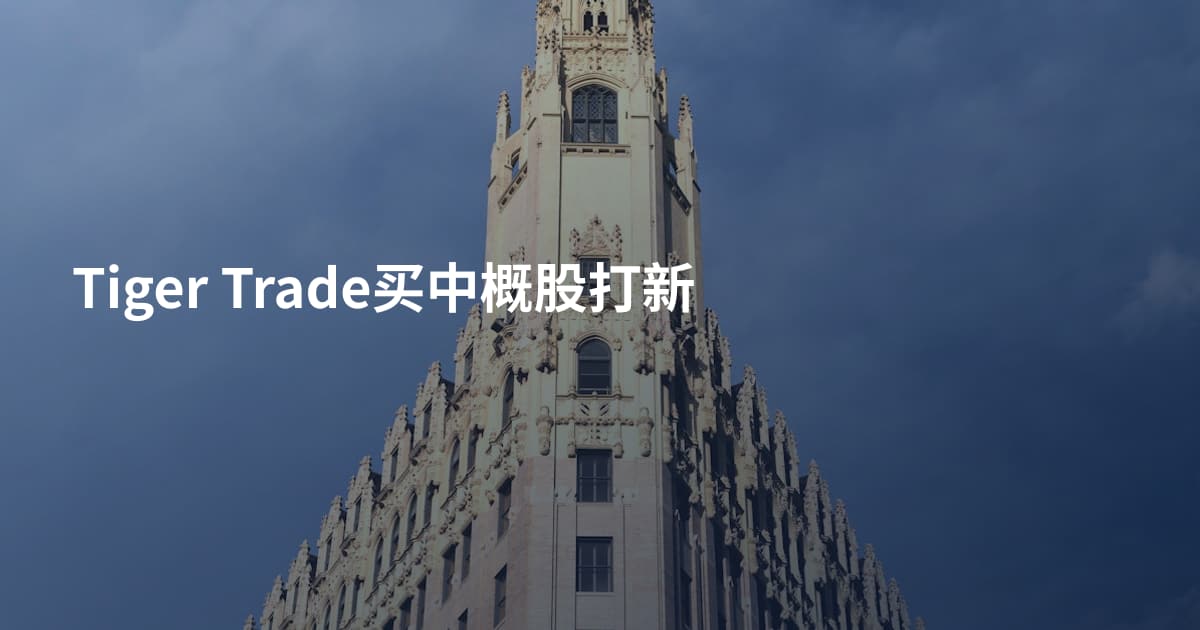Tiger Trade买中概股打新