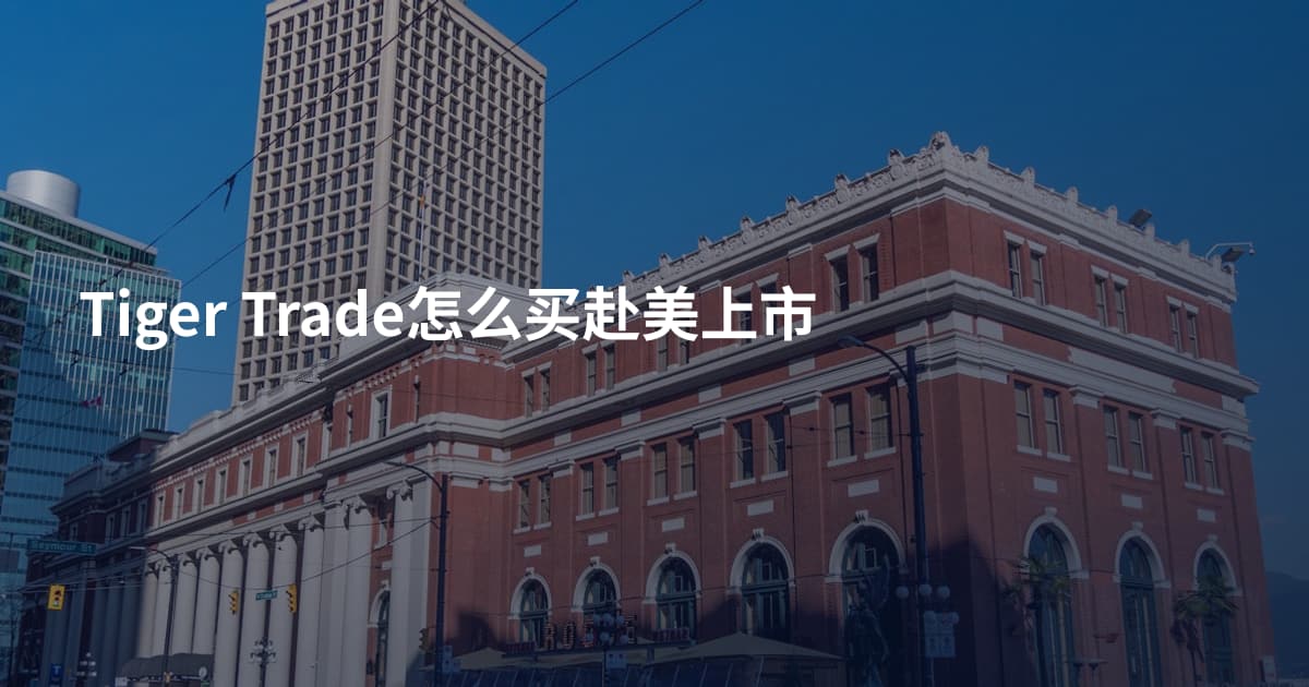 Tiger Trade怎么买赴美上市