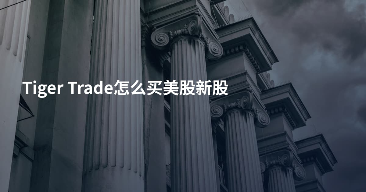 Tiger Trade怎么买美股新股
