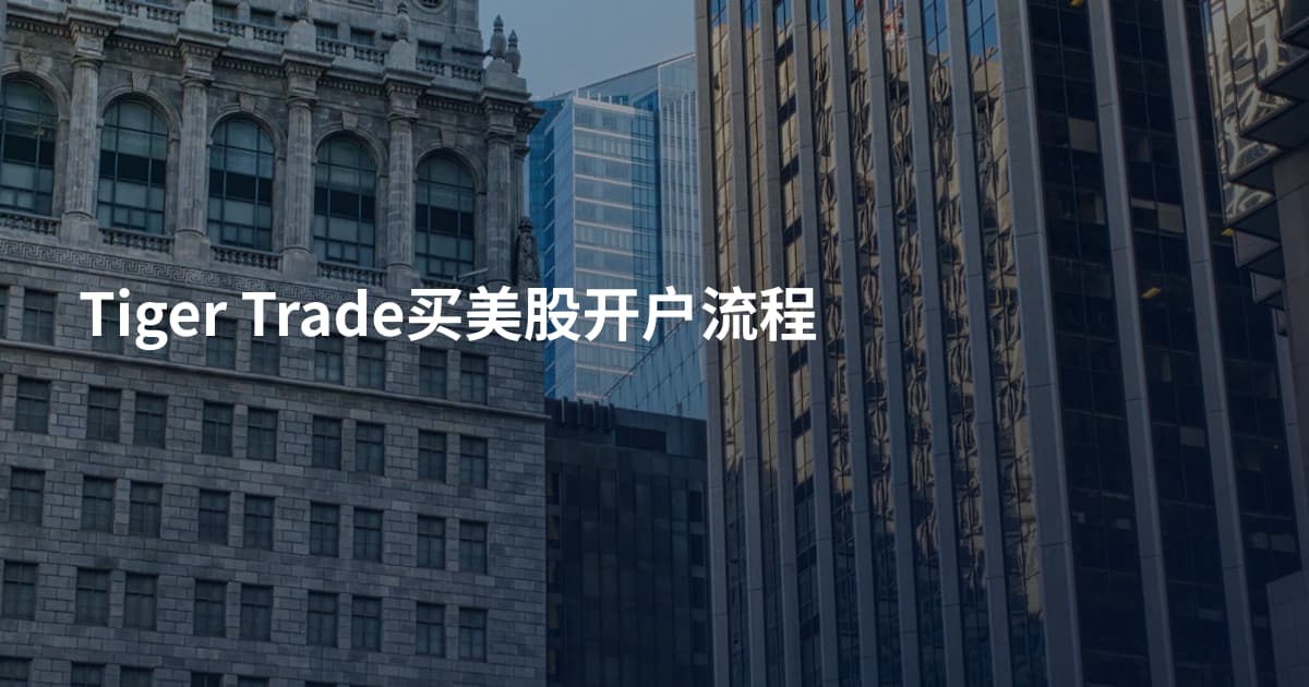 Tiger Trade买美股开户流程