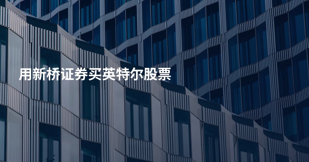 用新桥证券买英特尔股票