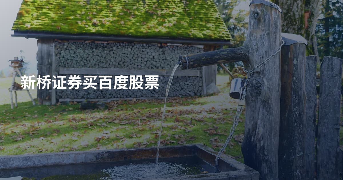 新桥证券买百度股票