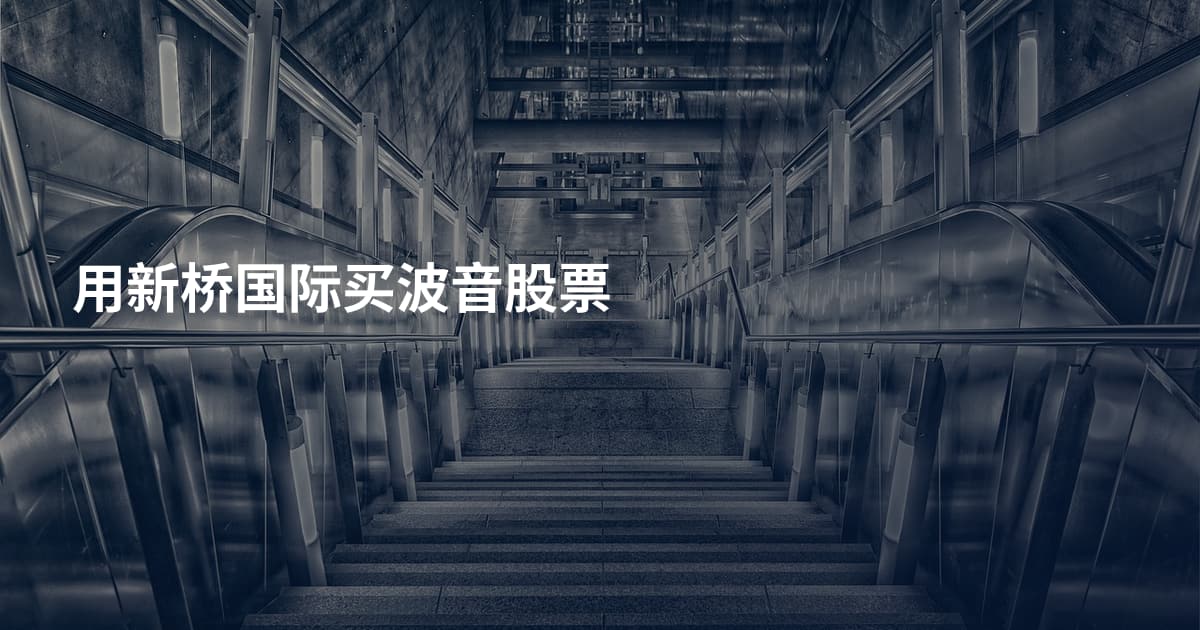 用新桥国际买波音股票