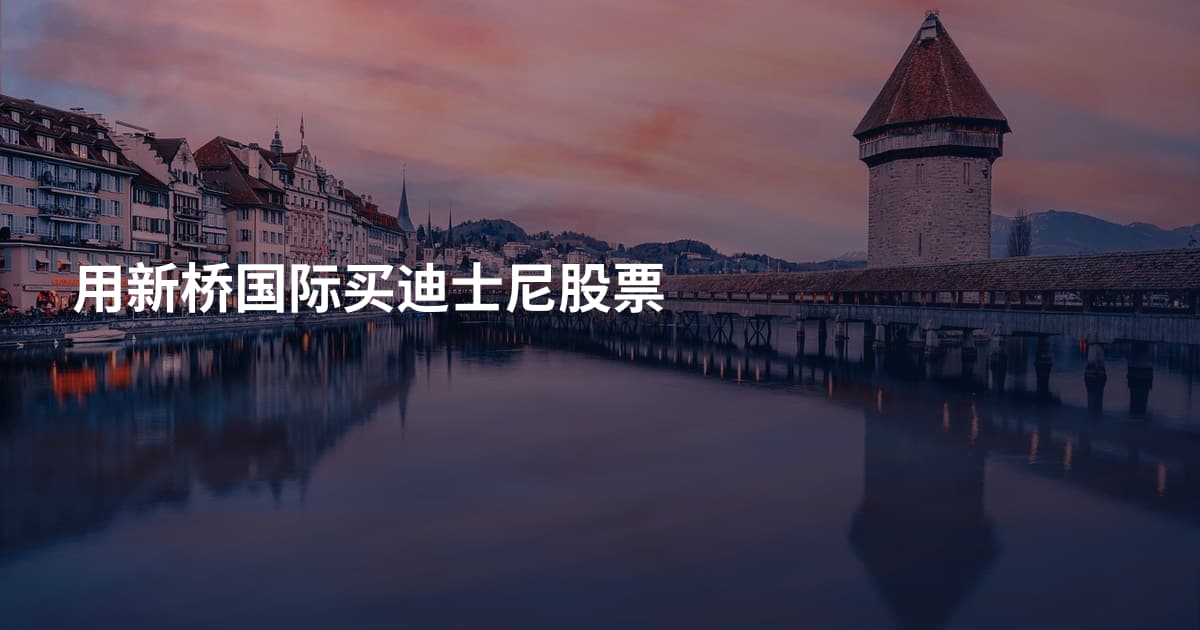 用新桥国际买迪士尼股票