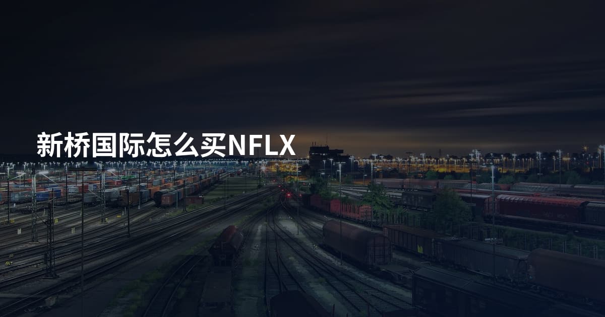 新桥国际怎么买NFLX