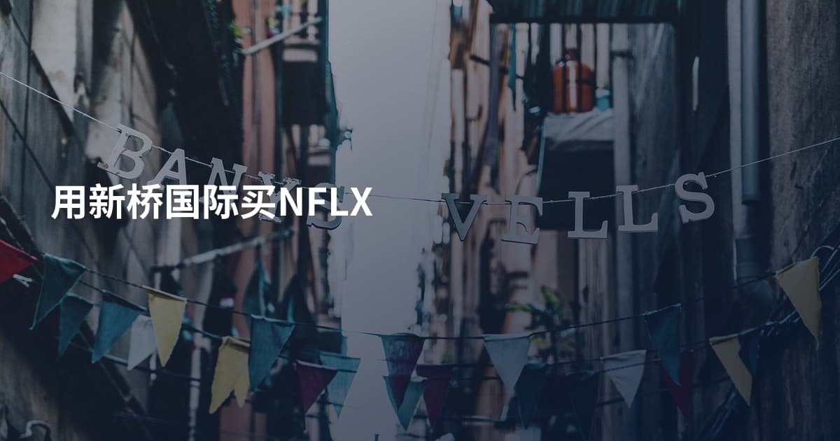用新桥国际买NFLX