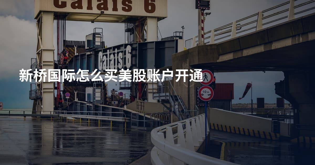 新桥国际怎么买美股账户开通