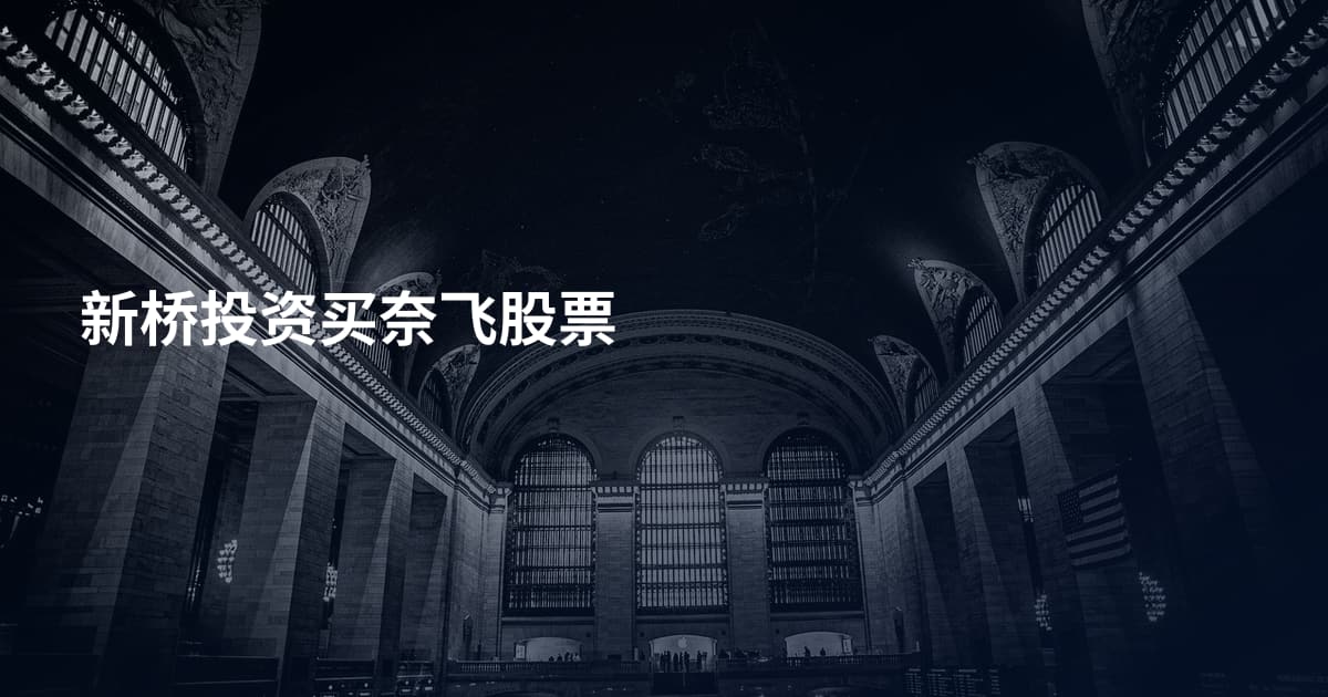 新桥投资买奈飞股票