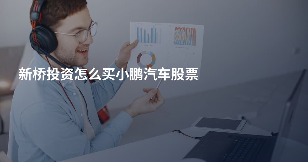 新桥投资怎么买小鹏汽车股票