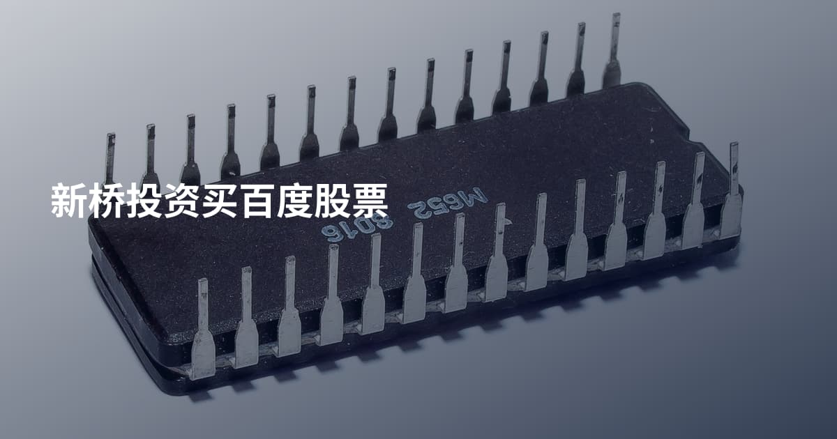 新桥投资买百度股票