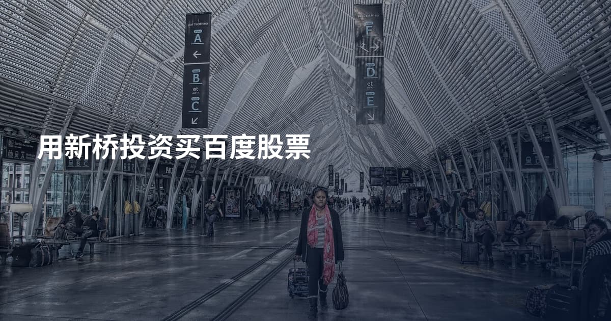 用新桥投资买百度股票