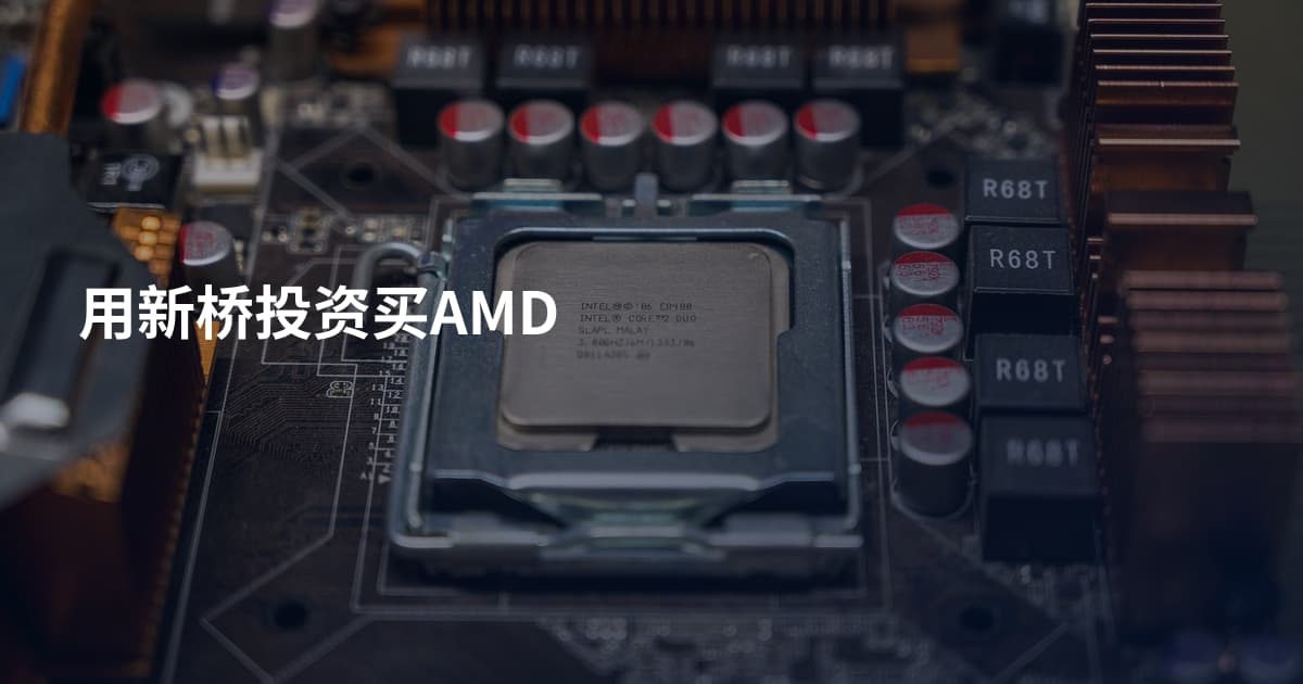 用新桥投资买AMD