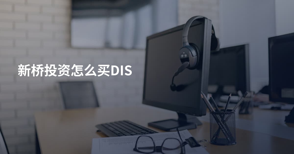 新桥投资怎么买DIS