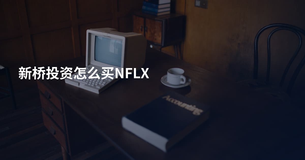 新桥投资怎么买NFLX