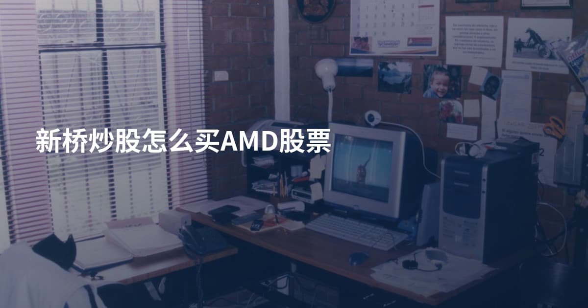 新桥炒股怎么买AMD股票