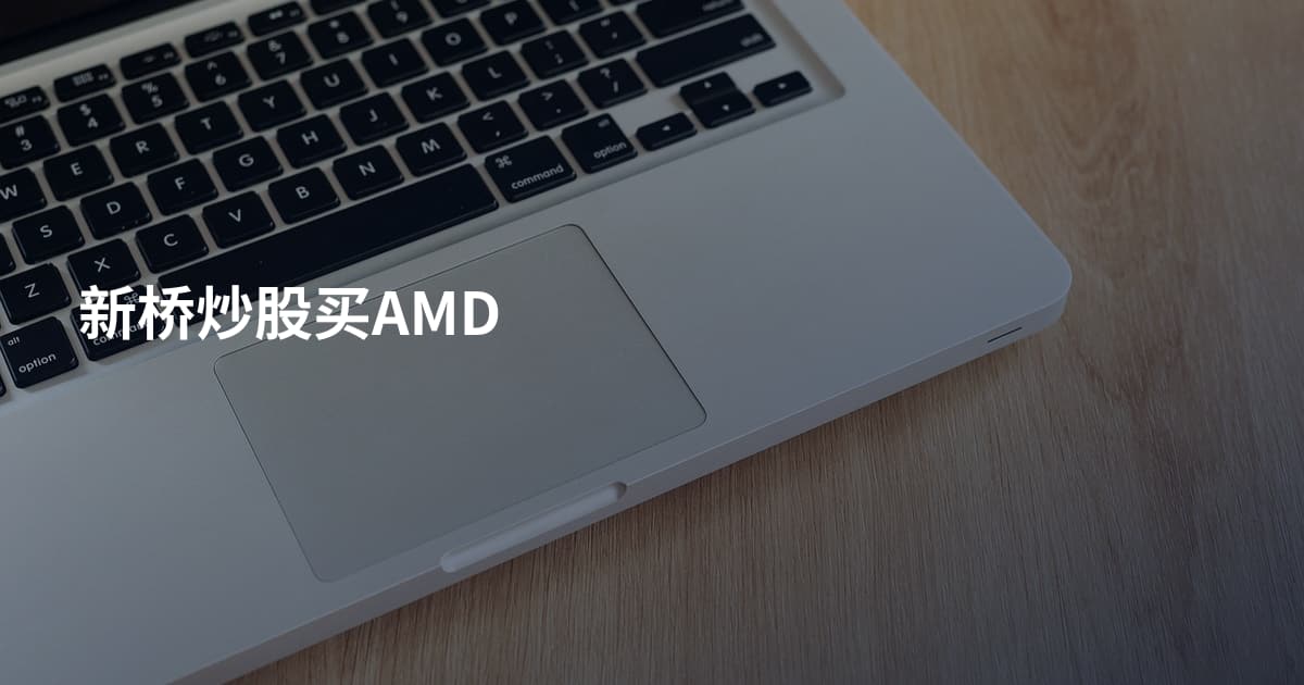 新桥炒股买AMD