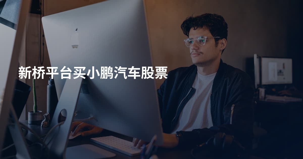 新桥平台买小鹏汽车股票