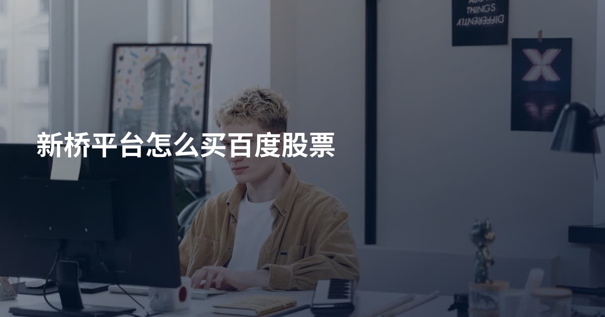 新桥平台怎么买百度股票