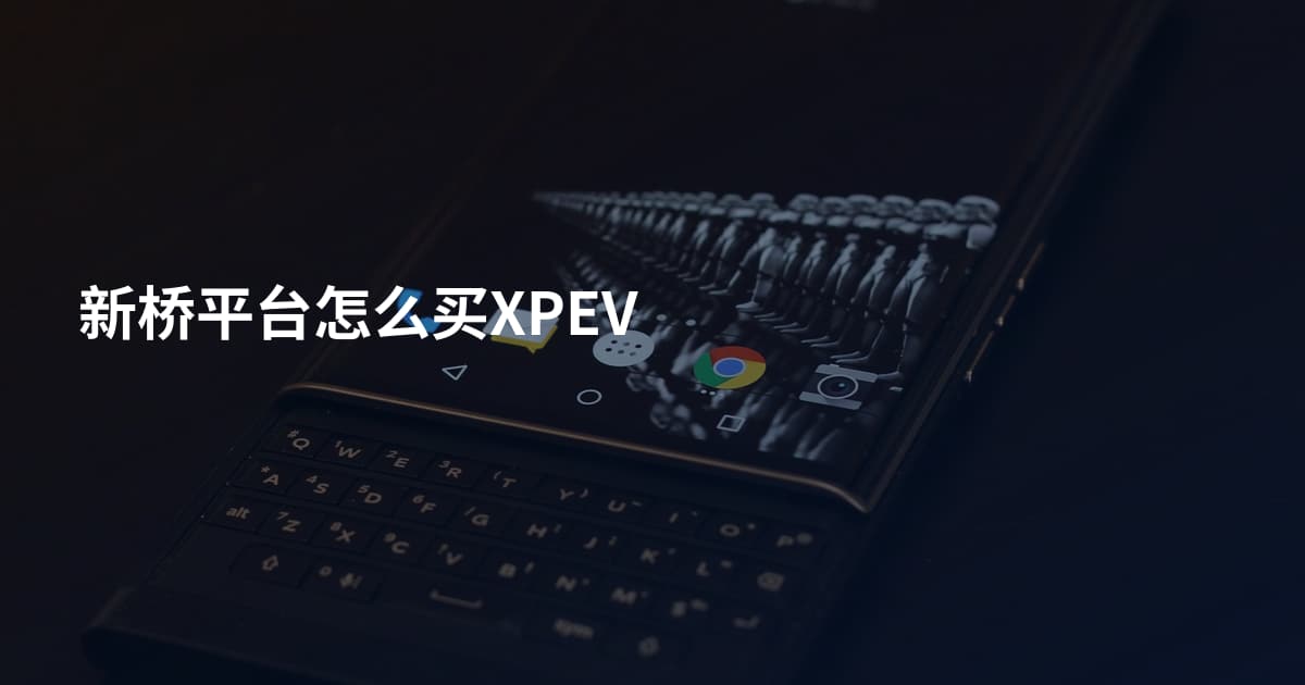 新桥平台怎么买XPEV