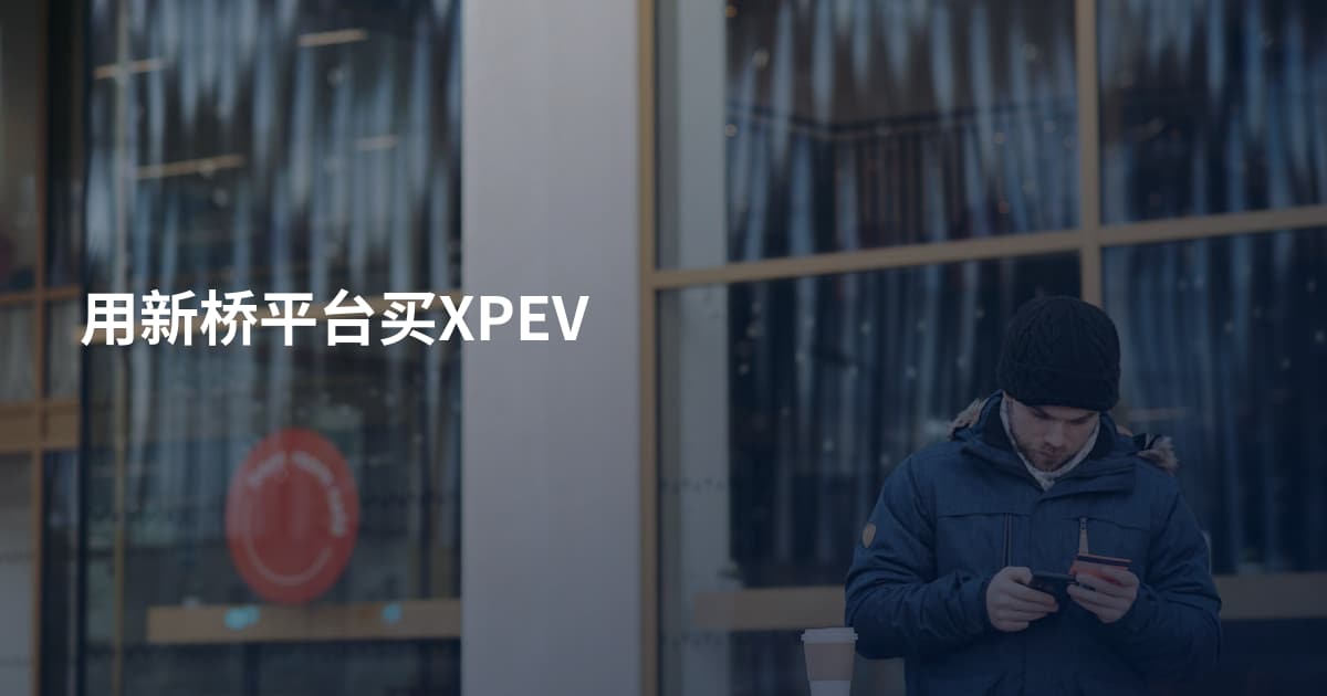 用新桥平台买XPEV