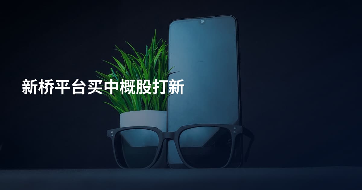 新桥平台买中概股打新