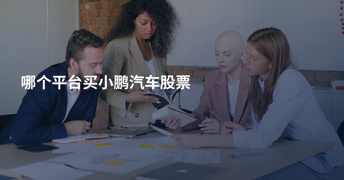 哪个平台买小鹏汽车股票