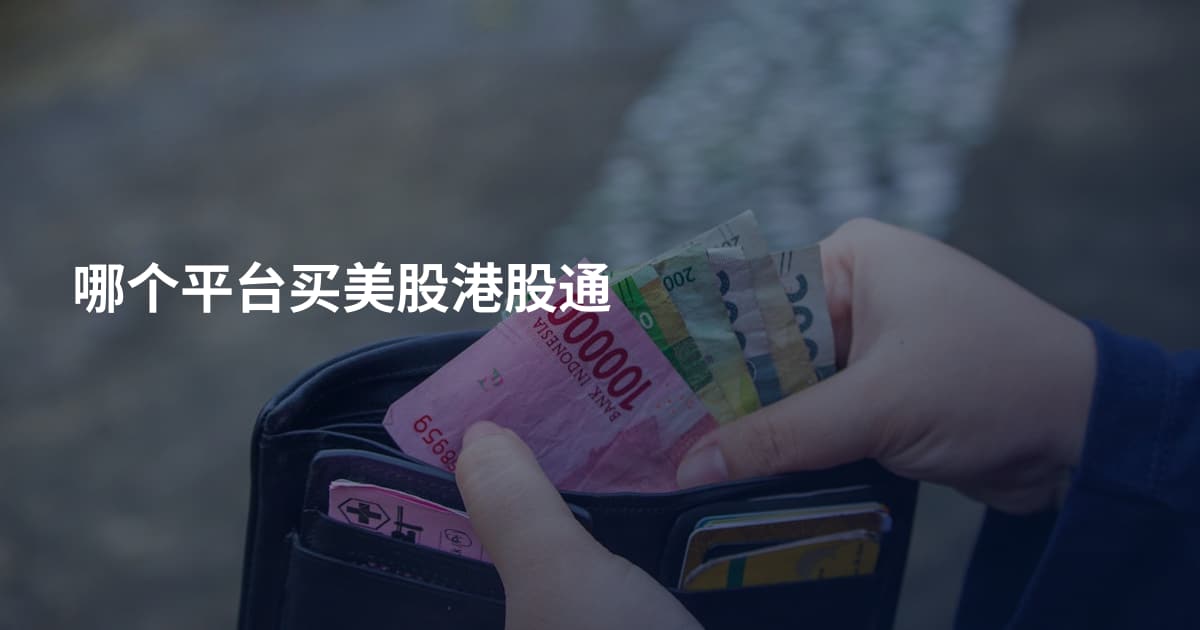 哪个平台买美股港股通