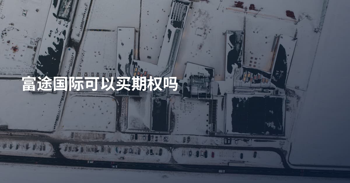 富途国际可以买期权吗