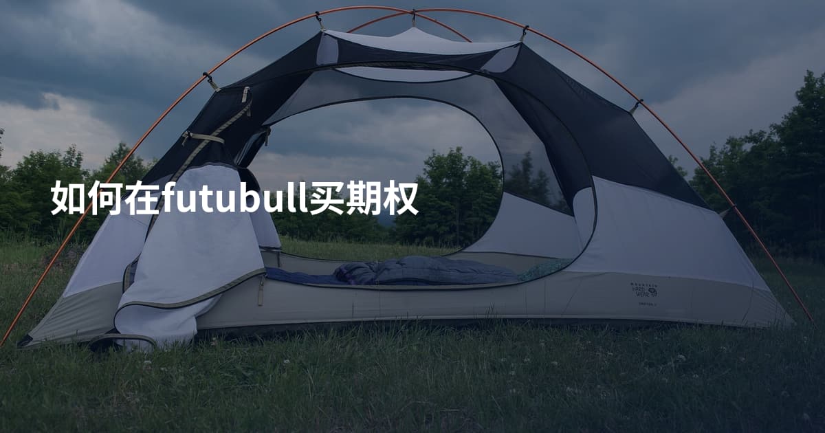 如何在futubull买期权