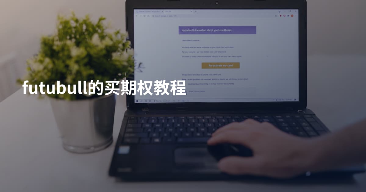 futubull的买期权教程