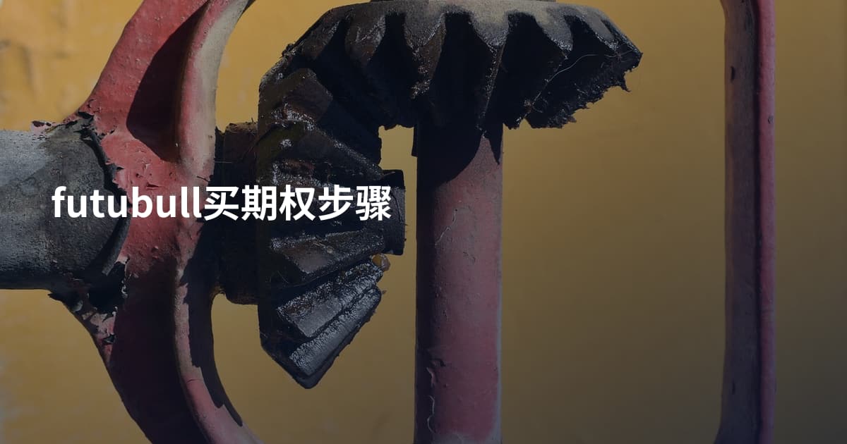 futubull买期权步骤