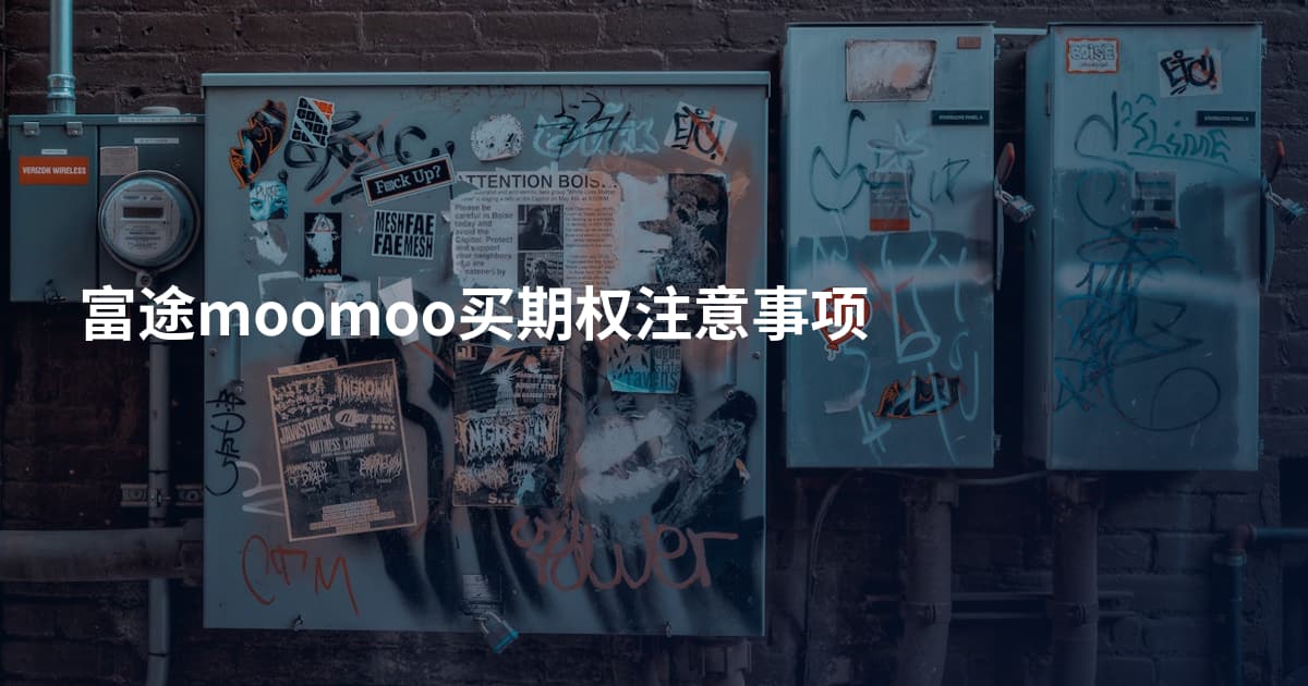 富途moomoo买期权注意事项