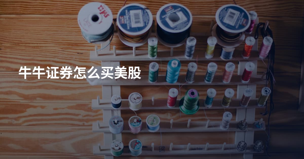 牛牛证券怎么买美股