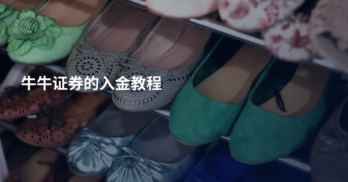 牛牛证券的入金教程