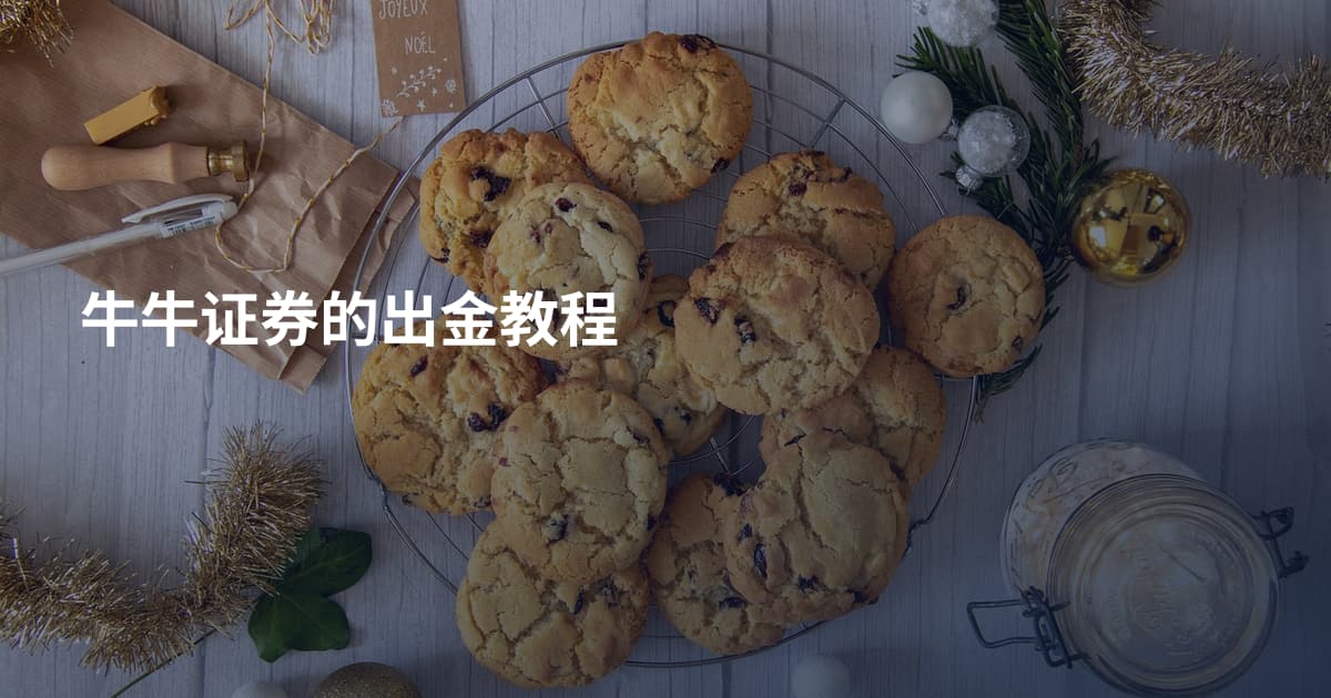 牛牛证券的出金教程