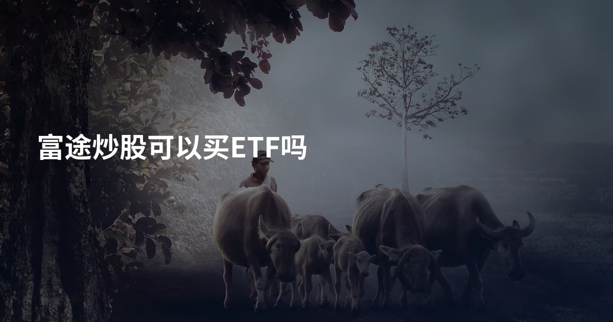 富途炒股可以买ETF吗