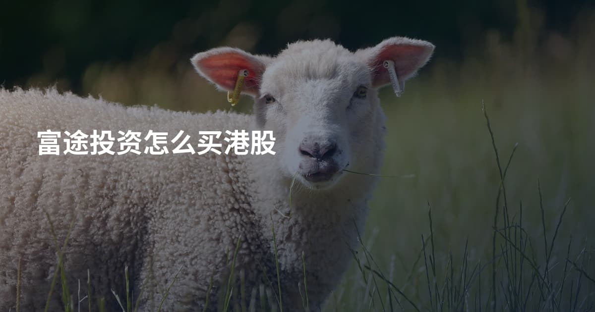 富途投资怎么买港股