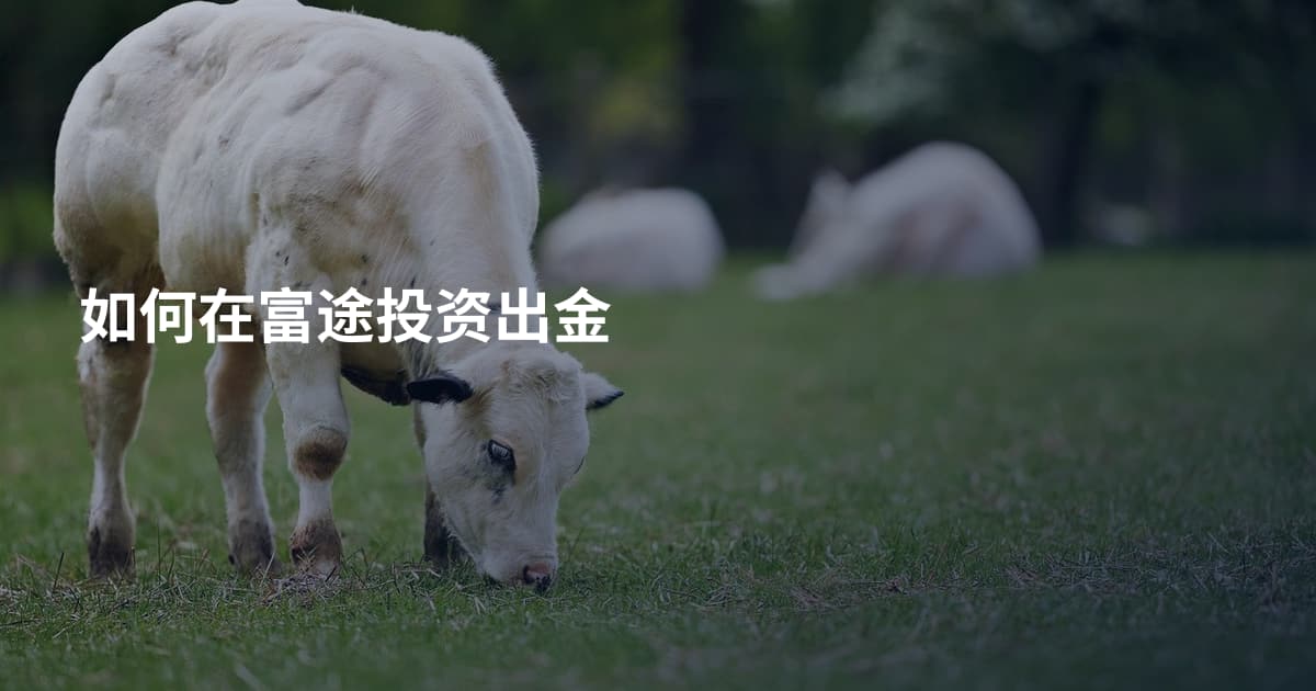 如何在富途投资出金
