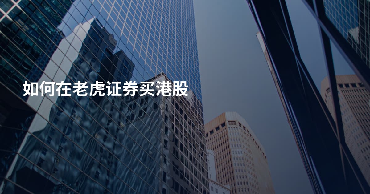 如何在老虎证券买港股