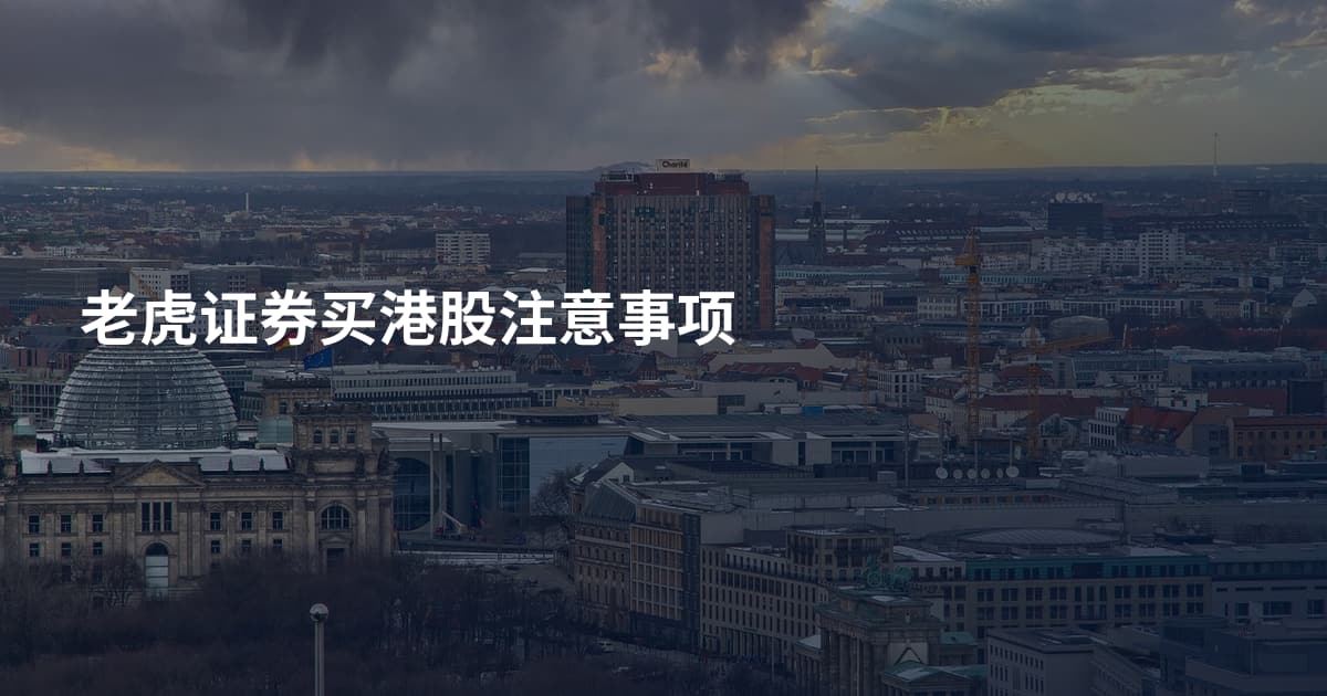老虎证券买港股注意事项