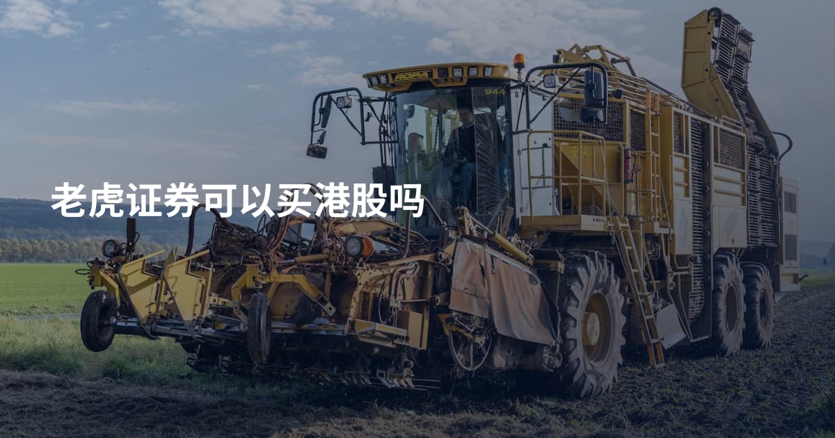 老虎证券可以买港股吗
