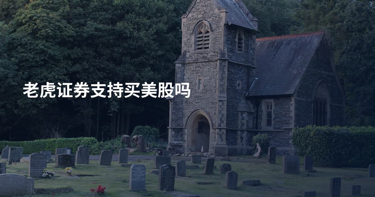 老虎证券支持买美股吗