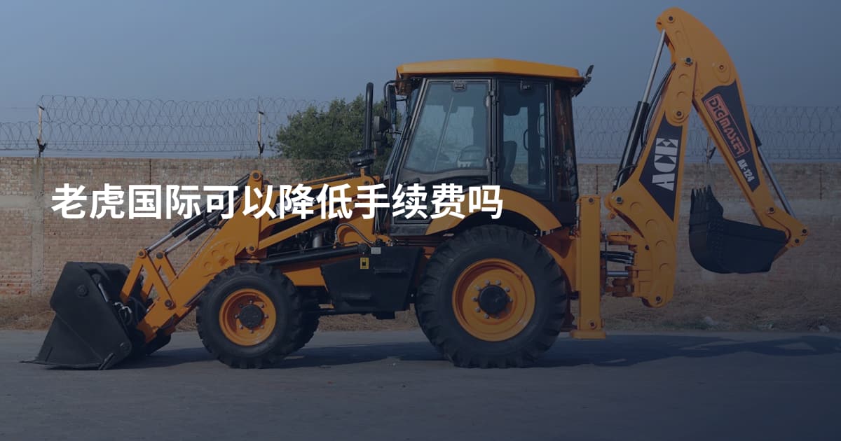 老虎国际可以降低手续费吗