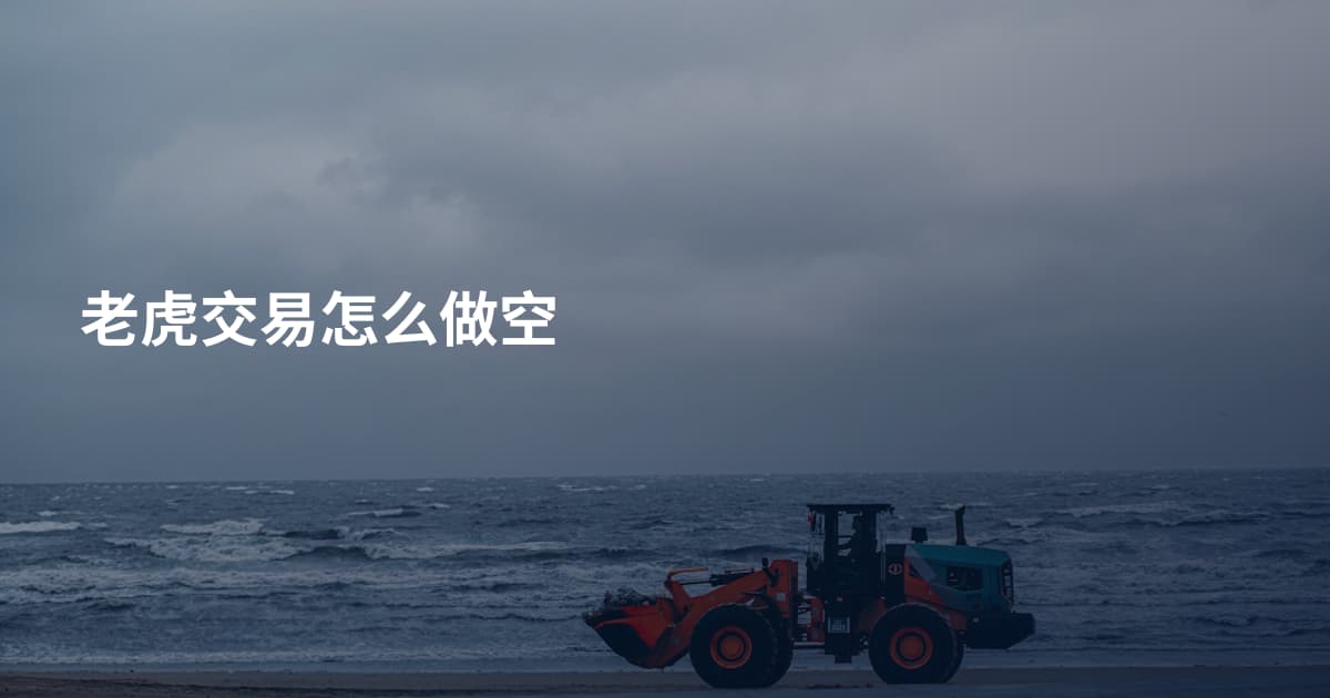 老虎交易怎么做空